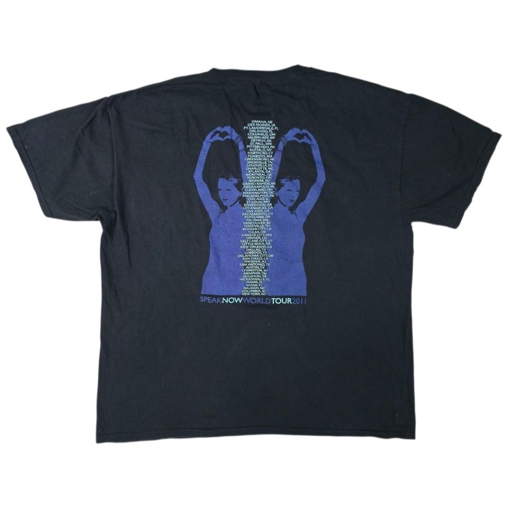 VINTAGE GILDAN 2011 TAYLOR SWIFT TOUR SHIRT - Picture 5 of 6
